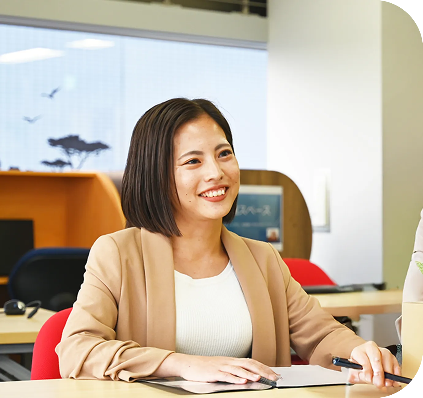 パスセンター女性職員